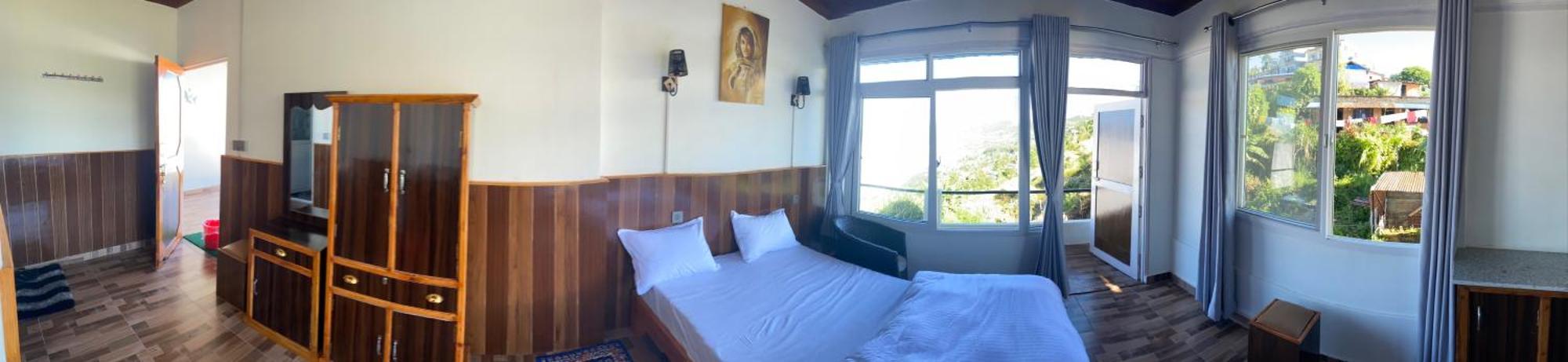 Panoramic View Guest House Sarangkot ポカラ エクステリア 写真